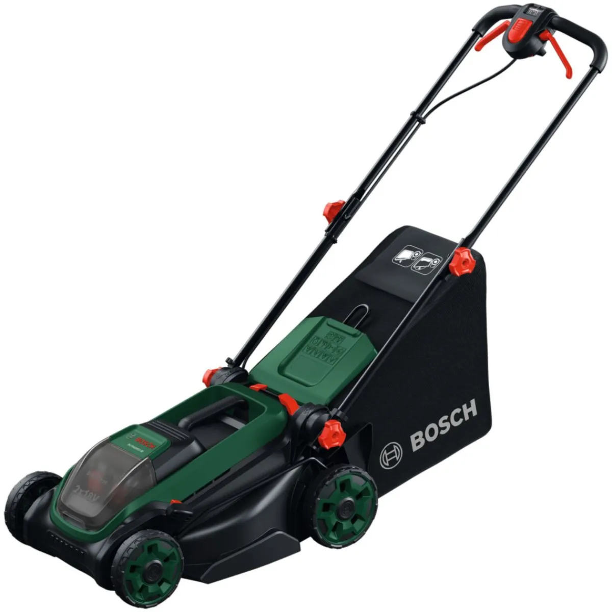 Online Bosch Professional Rasenmäher Rotak 18V2-38