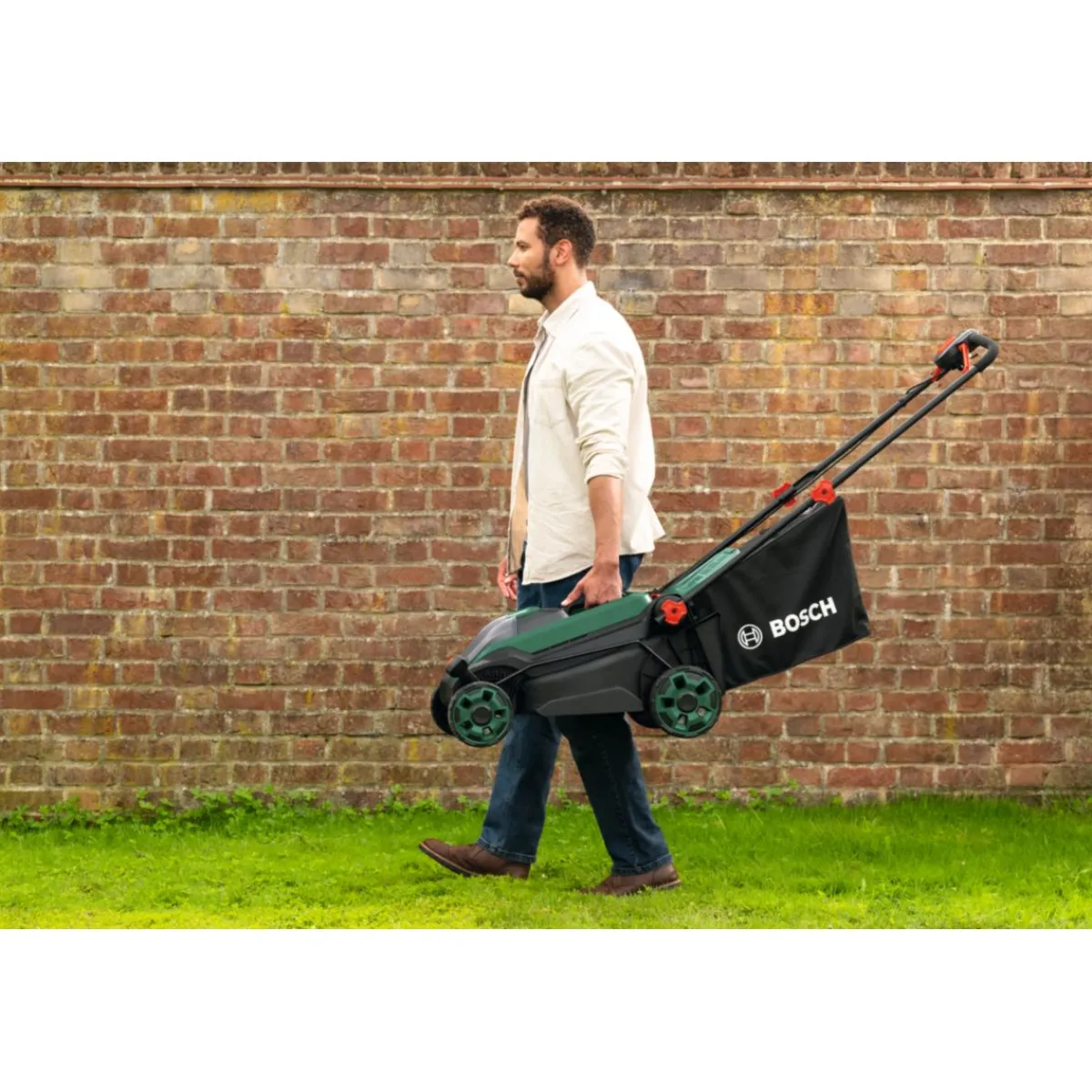Online Bosch Professional Rasenmäher Rotak 18V2-38