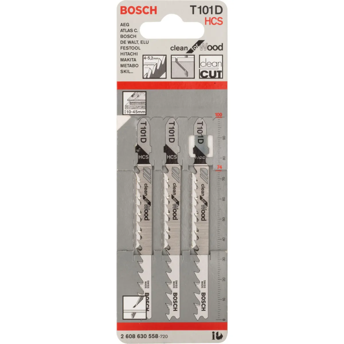 Best Bosch Professional Stichsägeblatt T 101 D Clean for Wood