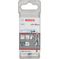 Hot Bosch Stufenbohrer HSS 4 - 20 mm 1/4" 70,5 mm