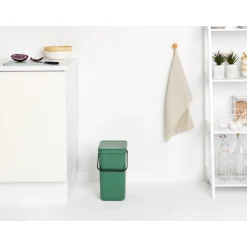 Sale Brabantia Abfallbehälter 12 L Fire Green