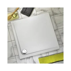 Ottofond Brausetasse Maui Q 90x90x2,5cmweiss