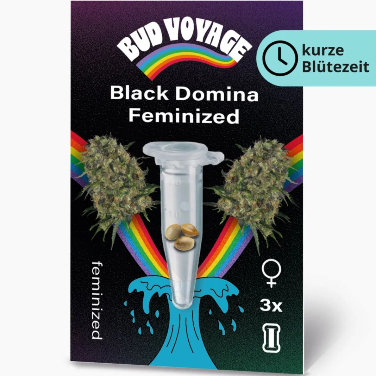 Discount Bud Voyage Hanfsamen Black Domina Feminisiert