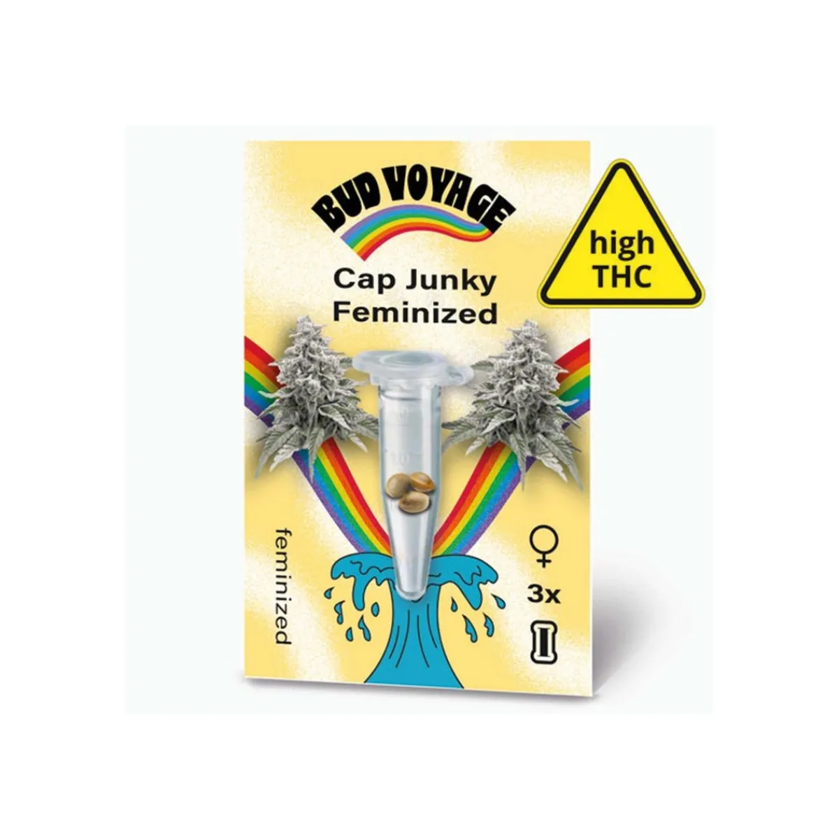 Hot Bud Voyage Hanfsamen Cap Junky Fem