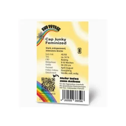Hot Bud Voyage Hanfsamen Cap Junky Fem