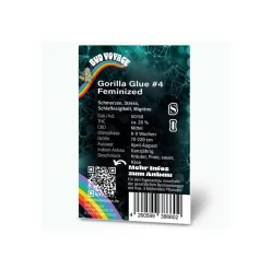 Best Bud Voyage Hanfsamen Gorilla Glue Fem