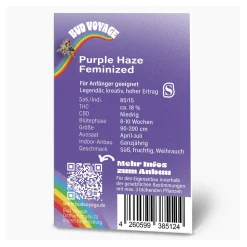 Clearance Bud Voyage Hanfsamen Purple Haze Feminisiert