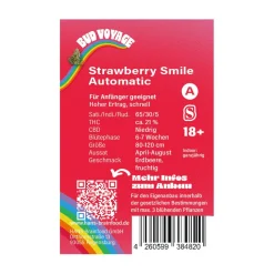 Hot Bud Voyage Hanfsamen Strawberry Smile Auto