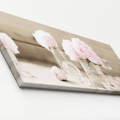 Hot Pro-Art Canvas-Art Pfingstrosen 30 x 80 cm