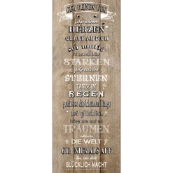 Clearance Pro-Art Canvas-Art Spruch 30 x 80 cm