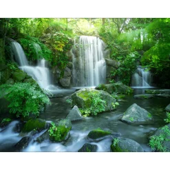 Sale Pro-Art Canvas-Art Wasserfall 60 x 80 cm