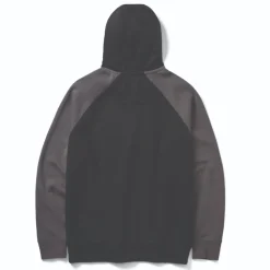 Best CAT Colorblock Hooded Sweatshirt black-magnet Gr. 2XL