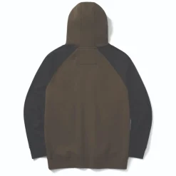 Discount CAT Colorblock Hooded Sweatshirt army moss-black Gr. XL