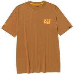 Discount CAT Graphic T-shirt bronze Gr. L