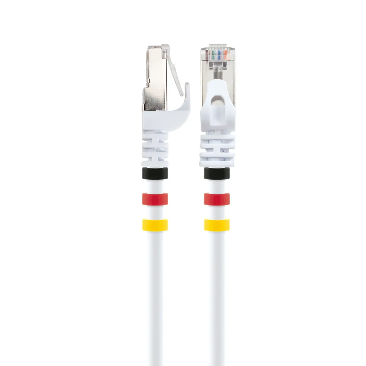Clearance Schwaiger CAT7 Netzwerkkabel S/FTP 3Farbclips 15mweiss