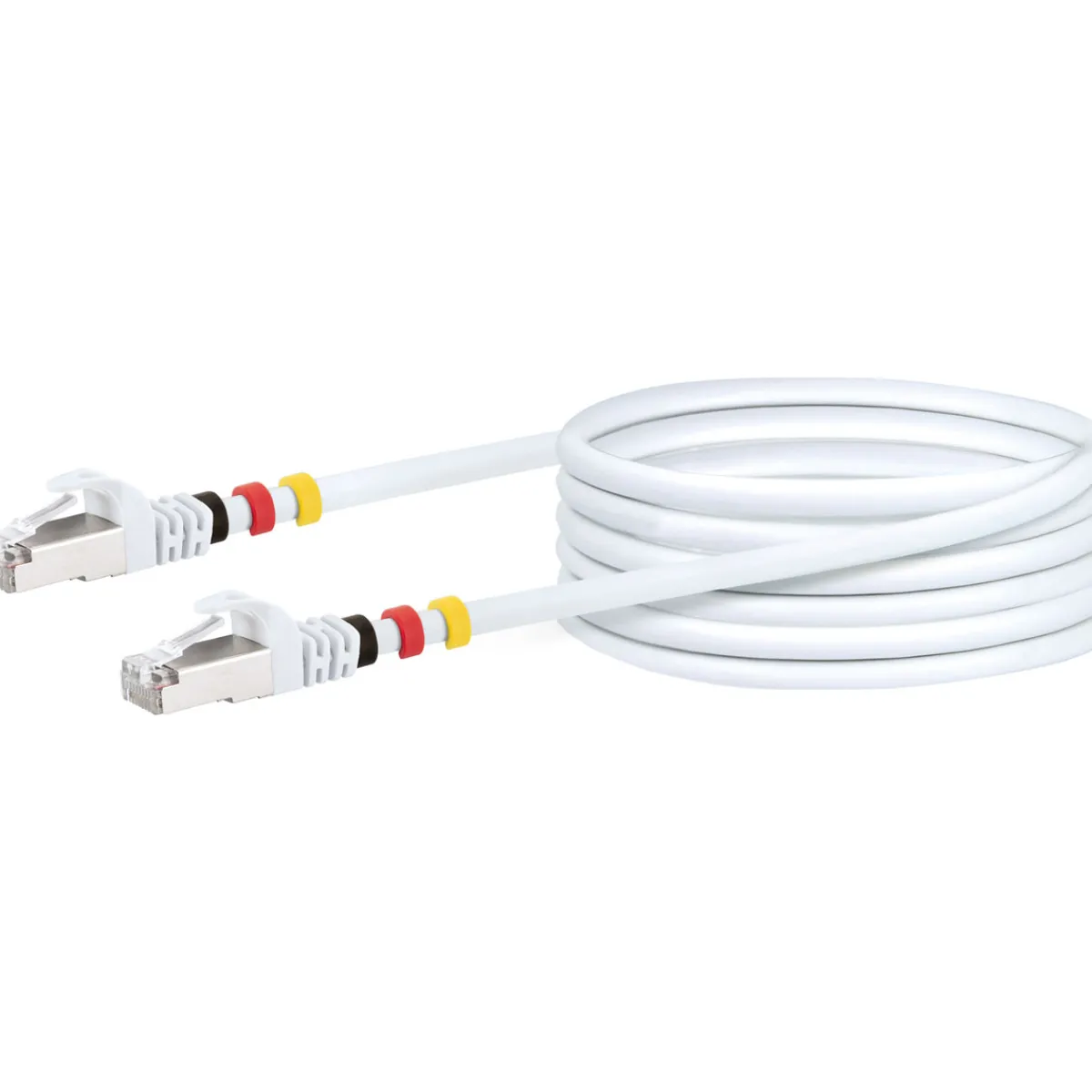 Clearance Schwaiger CAT7 Netzwerkkabel S/FTP 3Farbclips 15mweiss