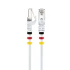 Outlet Schwaiger CAT7 Netzwerkkabel S/FTP 3Farbclips 20mweiss