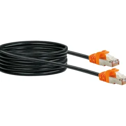 Online Schwaiger CAT7 S/FTP Netzwerkkabel 5,0m schwarz