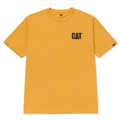 Best CAT Trademark T-shirt Mustard Gr.M