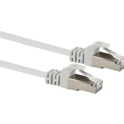 Discount Schwaiger CAT6 U/FTP Netzwerk Flachkabel 1,5 mweiss