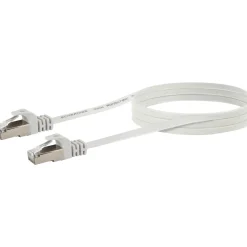 Discount Schwaiger CAT6 U/FTP Netzwerk Flachkabel 3,0 mweiss