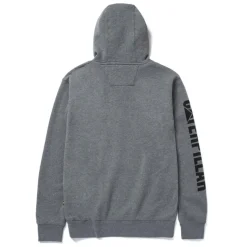Discount CAT Zip Hoodie Banner Gr. L dunkelgrau