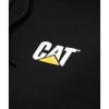 New CAT Zip Hoodie Banner Gr. 2XL schwarz