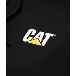 New CAT Zip Hoodie Banner Gr. 2XL schwarz