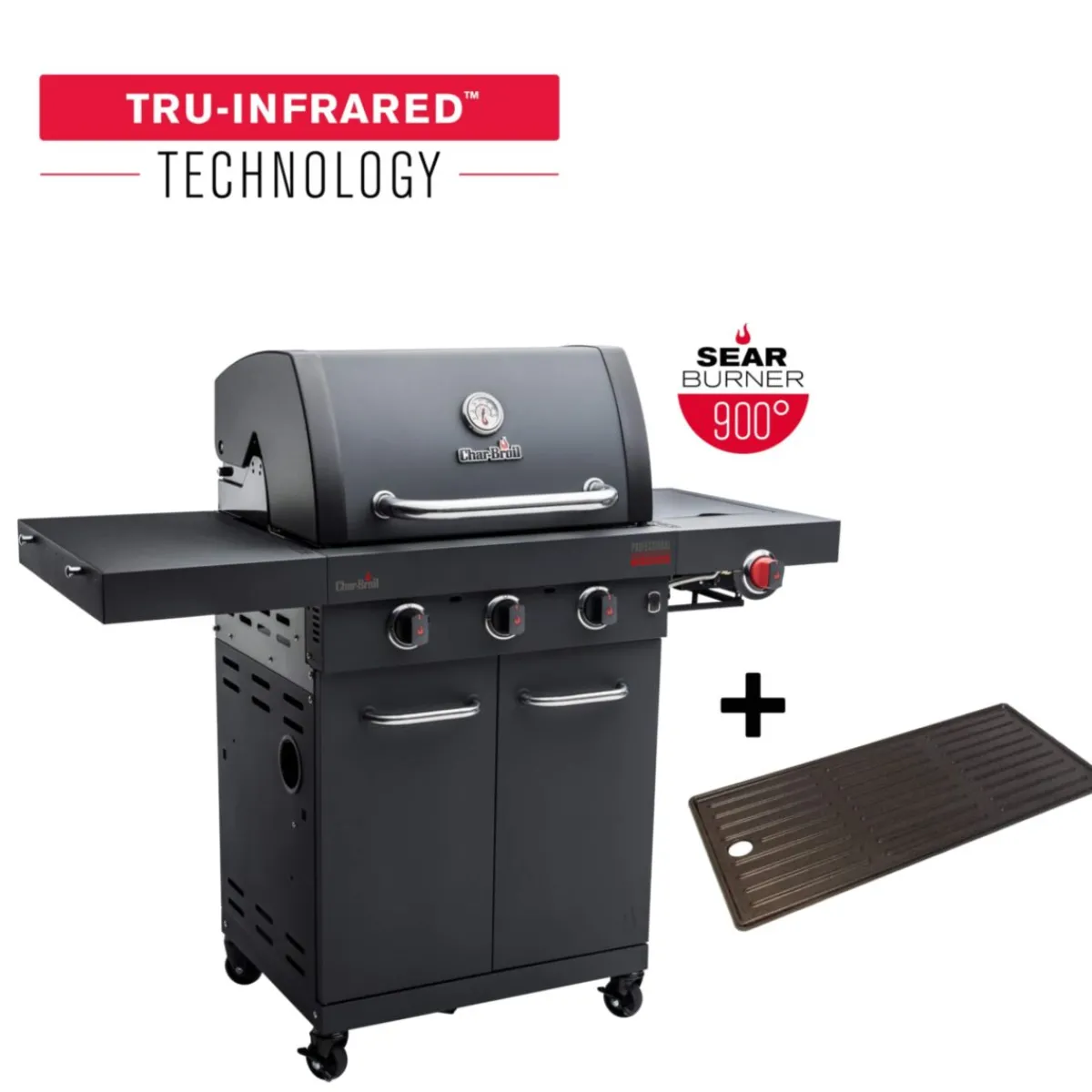 Outlet Char-Broil CB Gasgrill Professional Power Edition 3
