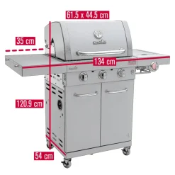 Outlet Char-Broil CB Gasgrill Professional Power Edition 3