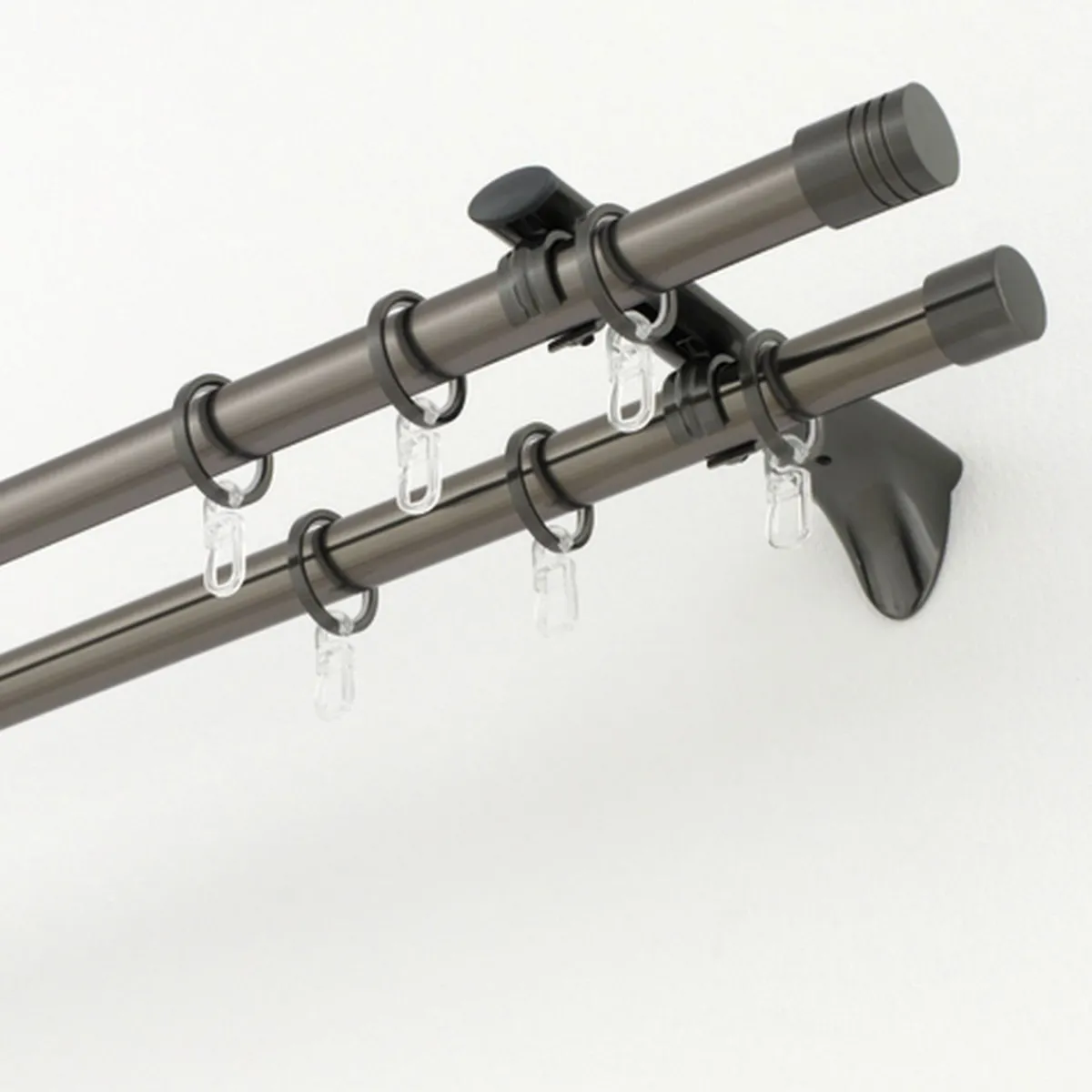Discount Gardinia Chicago Endknopf Zylinder 20mm titan