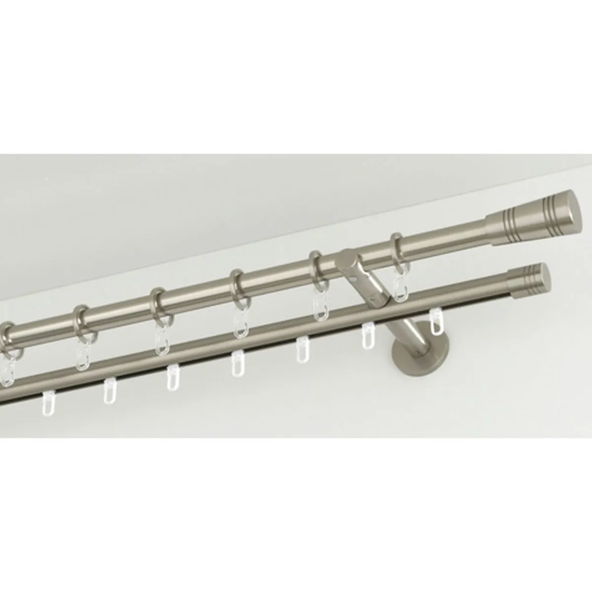 Outlet Gardinia Chicago Ringe m. Gleiteinlage 20mm edel.optik