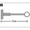 Discount Gardinia Chicago Träger 1flg geschl. 20mm eldel,.opt.