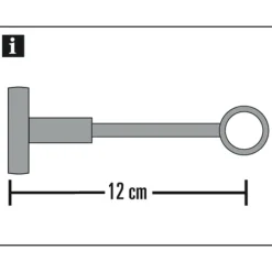 Online Gardinia Chicago Träger 1lfg geschl. 20mm titan