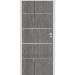 Online Classen CPL-Zimmertür Discovery Eiche Grigio Anschlag rechts 1 x cm