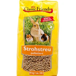Outlet Classic Friends Strohstreu 8kg/ca.20lpelletiert
