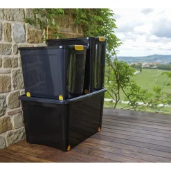Discount Combi Box, Farbe: Schwarz, Rollensystem, Inhalt: 18L