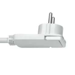 Brennenstuhl Comfort-Line Plus Steckdosenleiste weissmit Flachstecker -fach 2m H05VV-F3G1.5