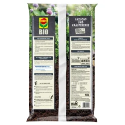 New Compo Bio Anzucht- und Kräutererde torffrei 10 L