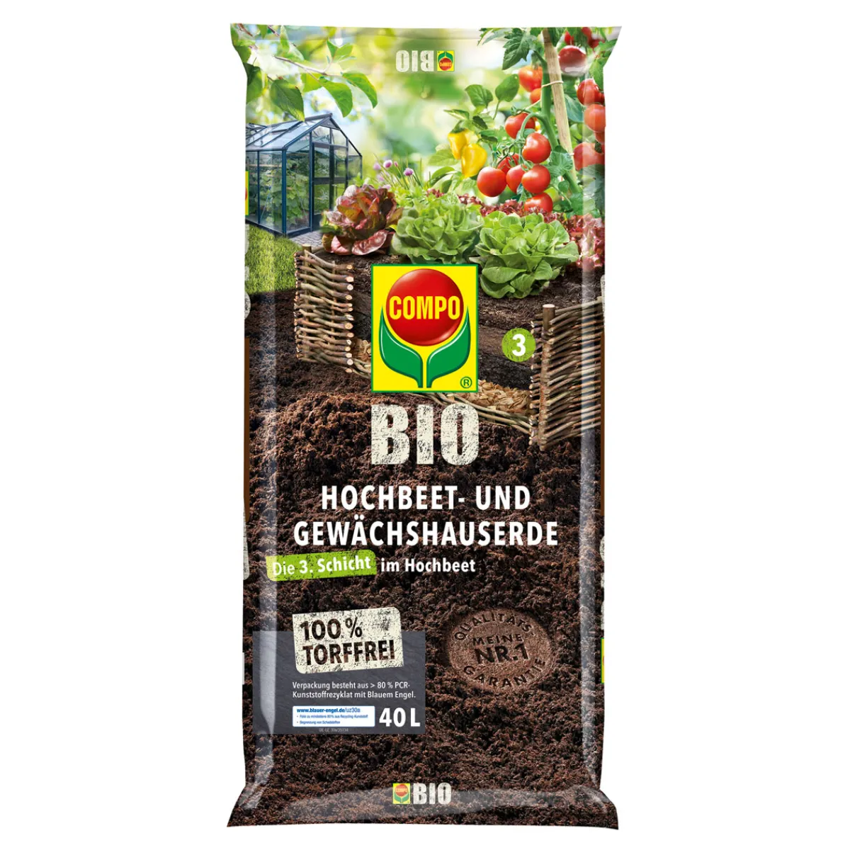 Online Compo BIO Hochbeet-Erde L