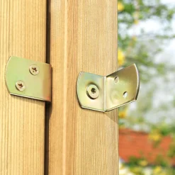 Outlet Connex Flechtzaunbeschlag 4 Stück