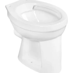 Discount Cornat Flach Stand-WC spülrandlos Abgang waagerecht weiß