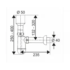 Clearance Cornat Urinal Komplettset