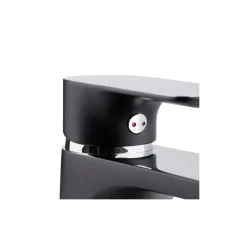 Online Cornat Waschtischarmatur-Set Edition Black, Druck-Ablauf, Farbe: Schwarz/Chrom