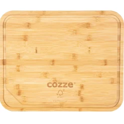 Online COZZE 4-eckig Pizzaschneidebrett, Bambus430x350x20mm