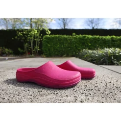 New Damen Clogs Himbeere Gr. 38/39