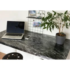 Hot d-c-fix Klebefolie Marmor Romeo silber 45x200 cm