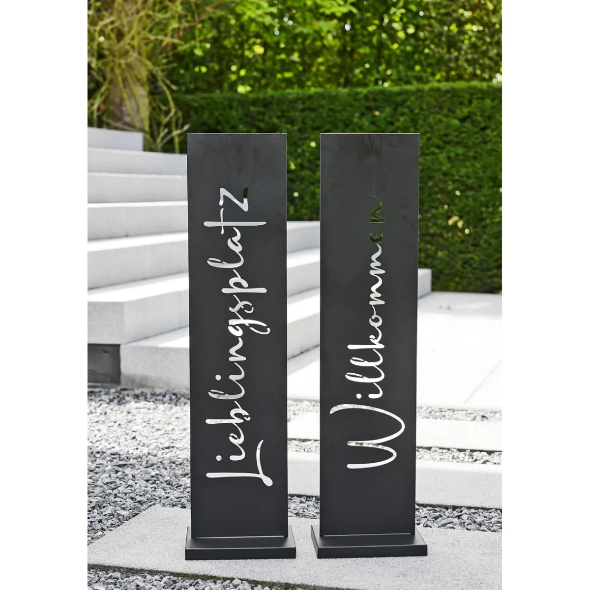 Outlet Dekoaufstseller Cartello LxBxH 20 x 15 x 77 cm sortiert