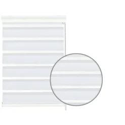 Outlet Gardinia Doppelrollo 120x160 weiß