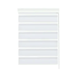 Outlet Gardinia Doppelrollo 120x160 weiß